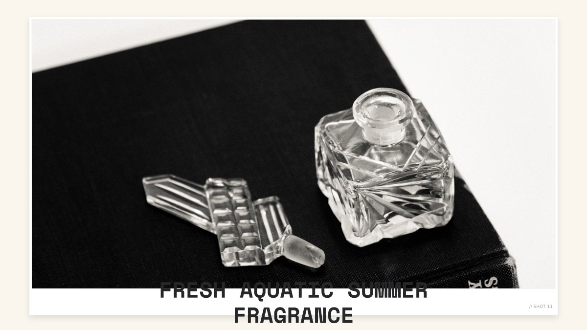 fresh aquatic summer fragrance