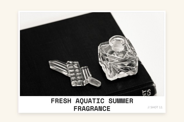 fresh aquatic summer fragrance