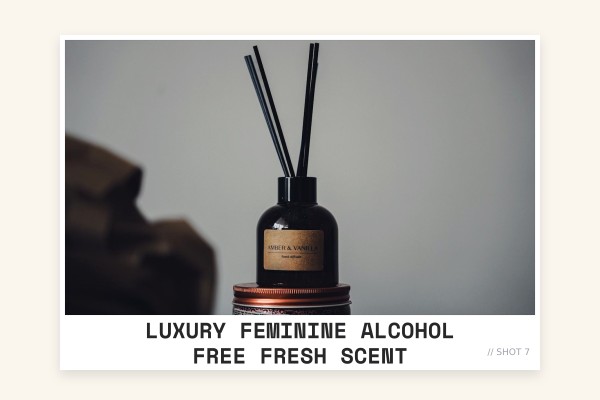 luxury feminine alcohol free fresh scent