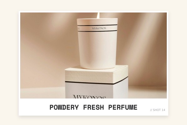 powdery fresh perfume