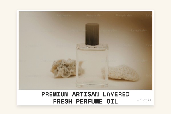 premium artisan layered fresh perfume oil