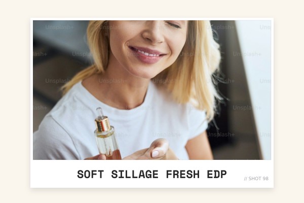 soft sillage fresh edp
