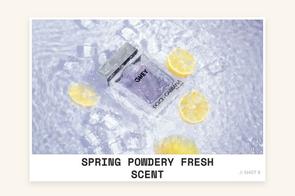 spring powdery fresh scent