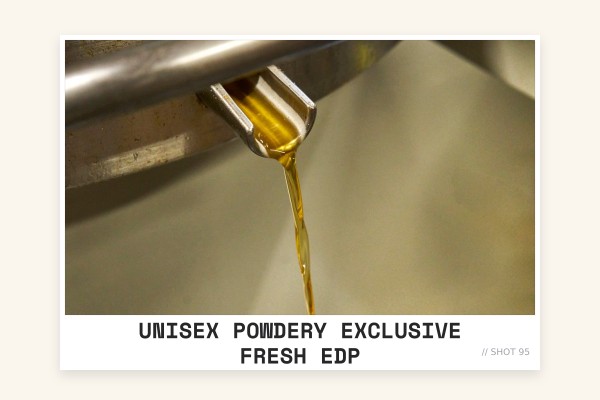 unisex powdery exclusive fresh edp