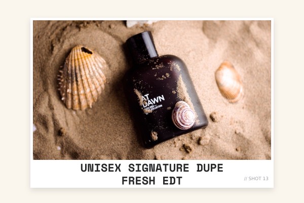 unisex signature dupe fresh edt