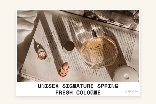 unisex signature spring fresh cologne